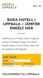 Mobile Screenshot of hotell-uppsala.com